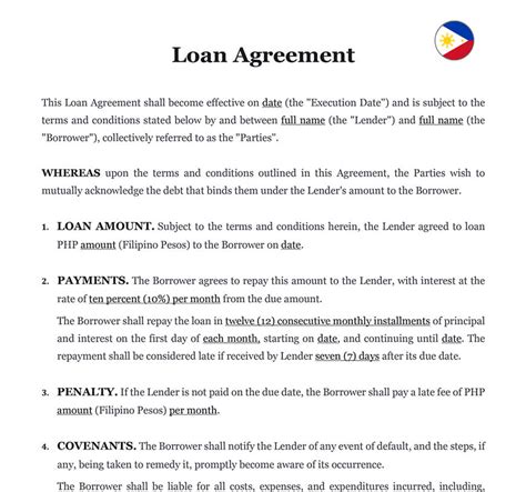 Business Loan Documents Philippines .
